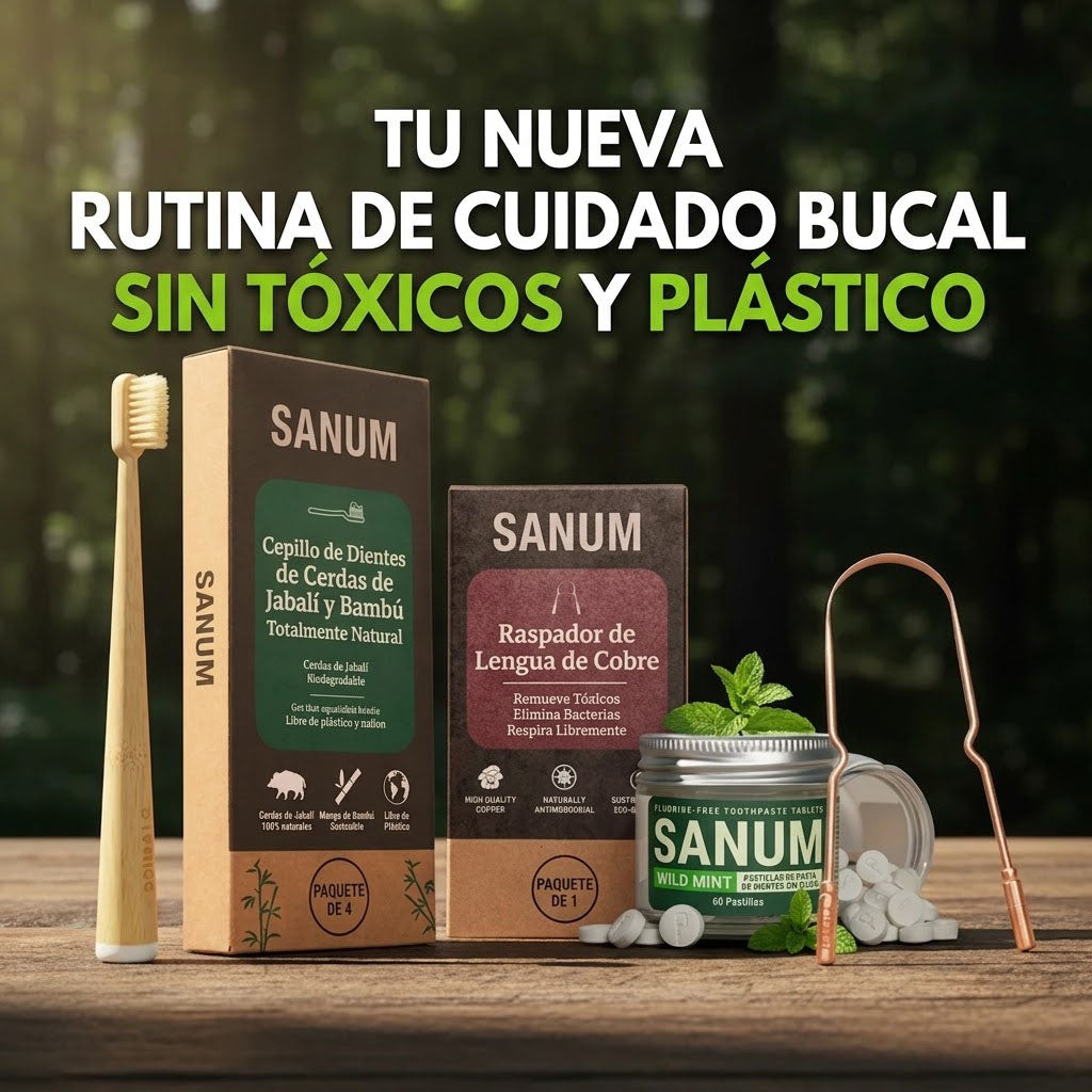 Cepillo de dientes ecológico PRIMAL (paquete de 4)
