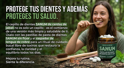 Cepillo de dientes ecológico PRIMAL (paquete de 4)
