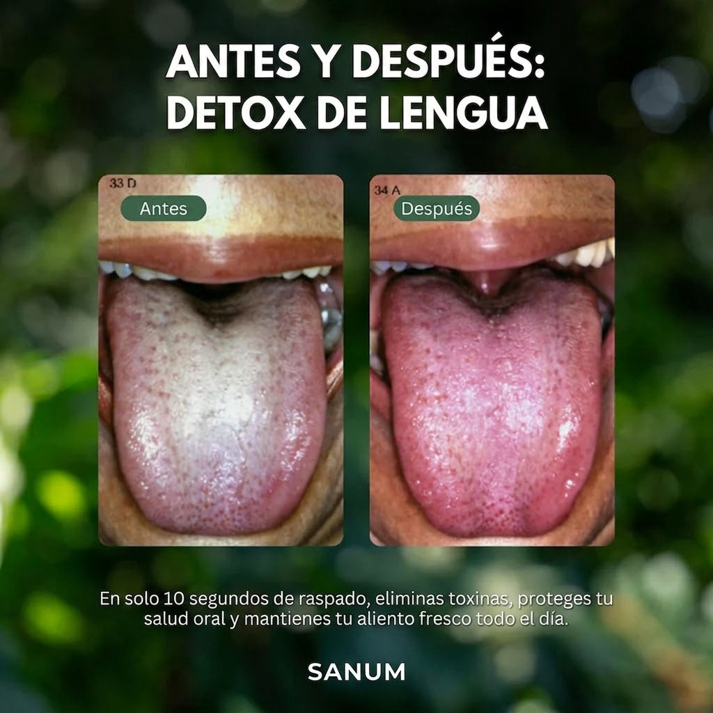SANUM - Rascador de lengua de cobre